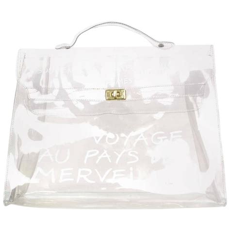 Hermes transparent bag